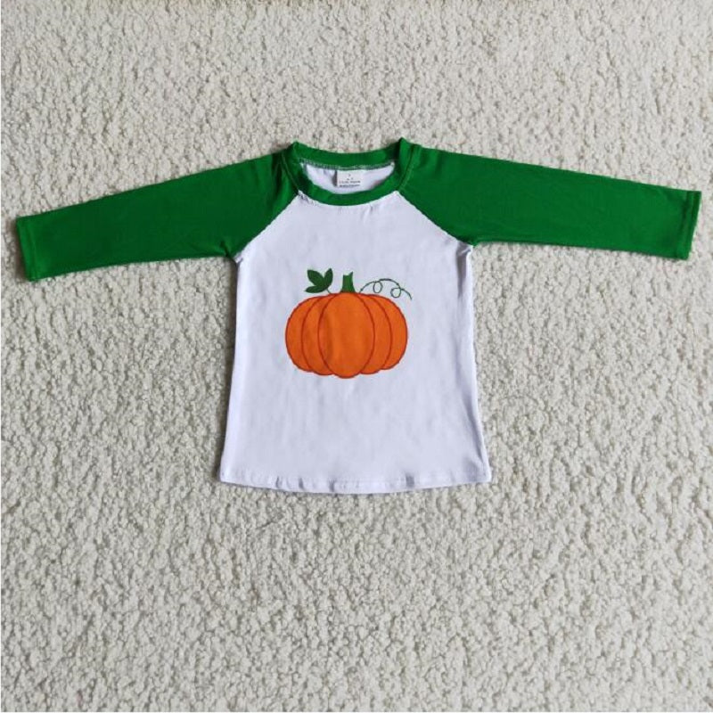 6 A29-11 Pumpkin Green Long Sleeve