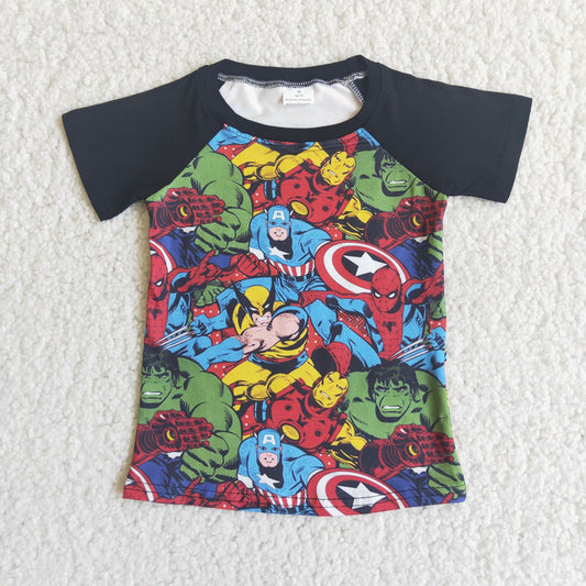 A8-21-1 boy's short sleeve top
