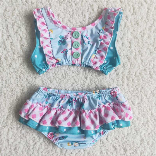 A6-4 plum blossom swimsuit