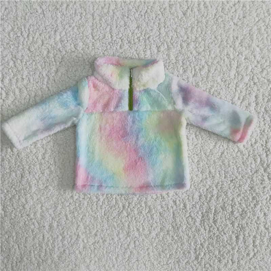 6 A23-28 Faux Rabbit Sweatshirt