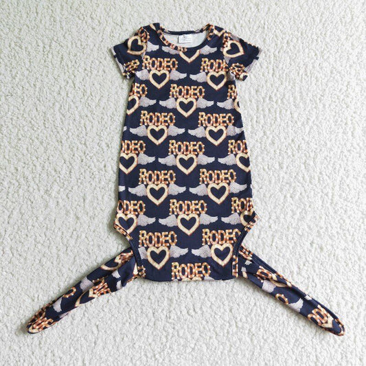 NB0006 baby heart short sleeve nightgown 2025 .3.8
