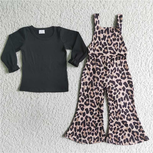 6 C6-24 Leopard Print Bib Set