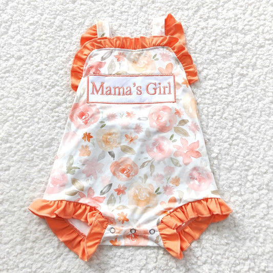 SR0330 baby girl clothes mama's girl mother's day summer bubble