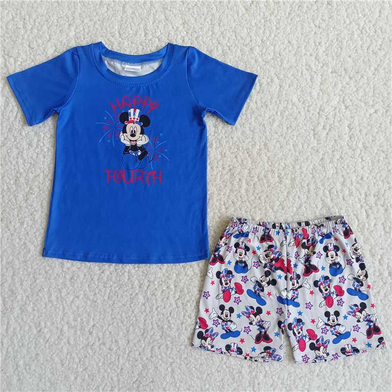 D10-18 Fireworks Fourth  Boy Set