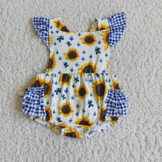 D8-9 sunflower romper
