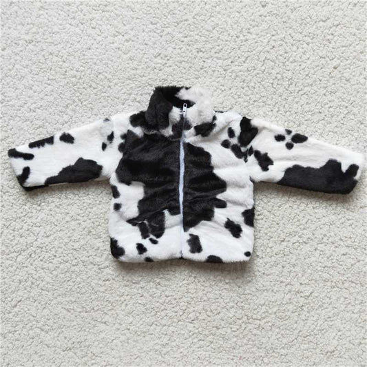6 B0-19 cow plush autumn winter coat