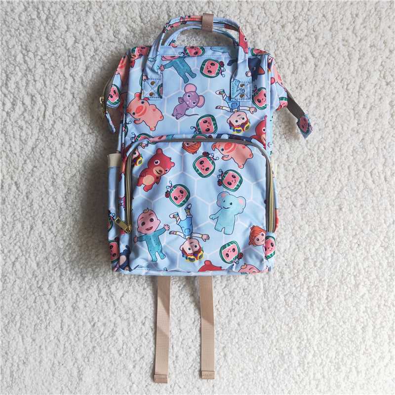 C16-M watermelon blue school bag
