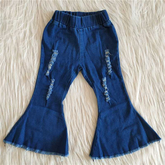 C15-1-1 New fashion Blue Elasticated Jeans