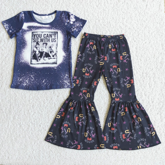 C2-11 short sleeve top flared pants D 828