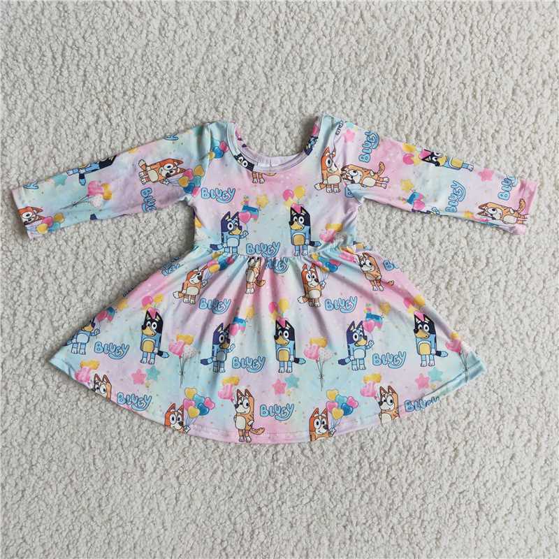 6 A7-17 heart long sleeve skirt
