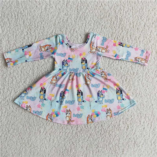 6 A7-17 heart long sleeve skirt