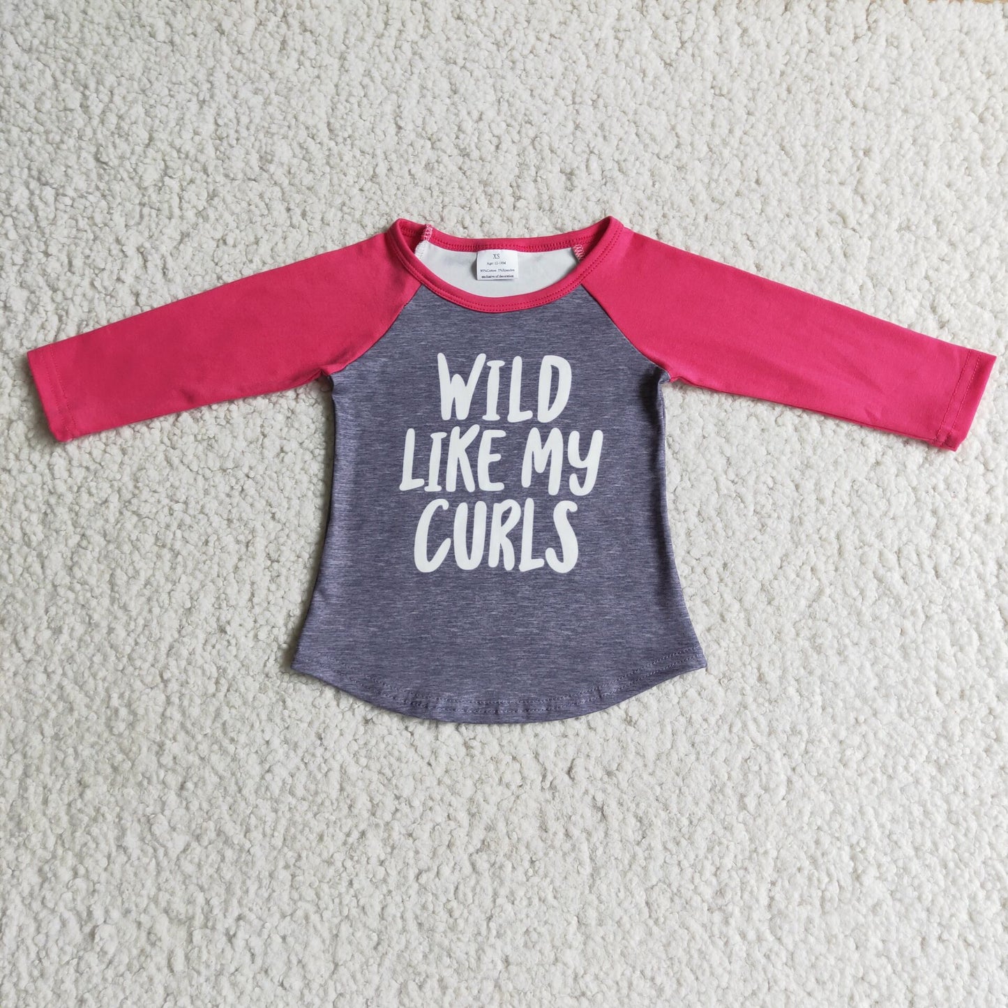 A7-18 Grey Long Sleeve Top