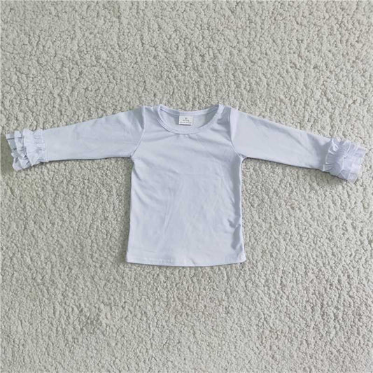 6 A8-1 White Long Sleeve Top