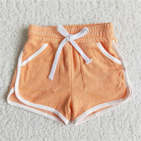 B0-25 Orange Pocket Shorts