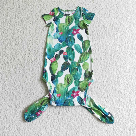 NB0007 Baby Cactus Short Sleeve Nightgown 2025 3.8