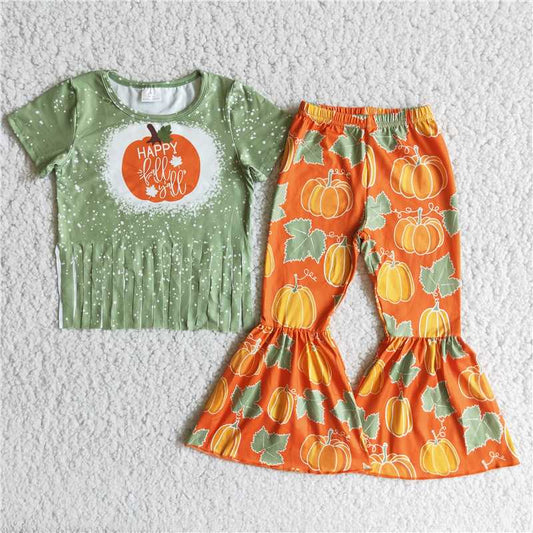 B10-13 happy tassel top maple pumpkin set