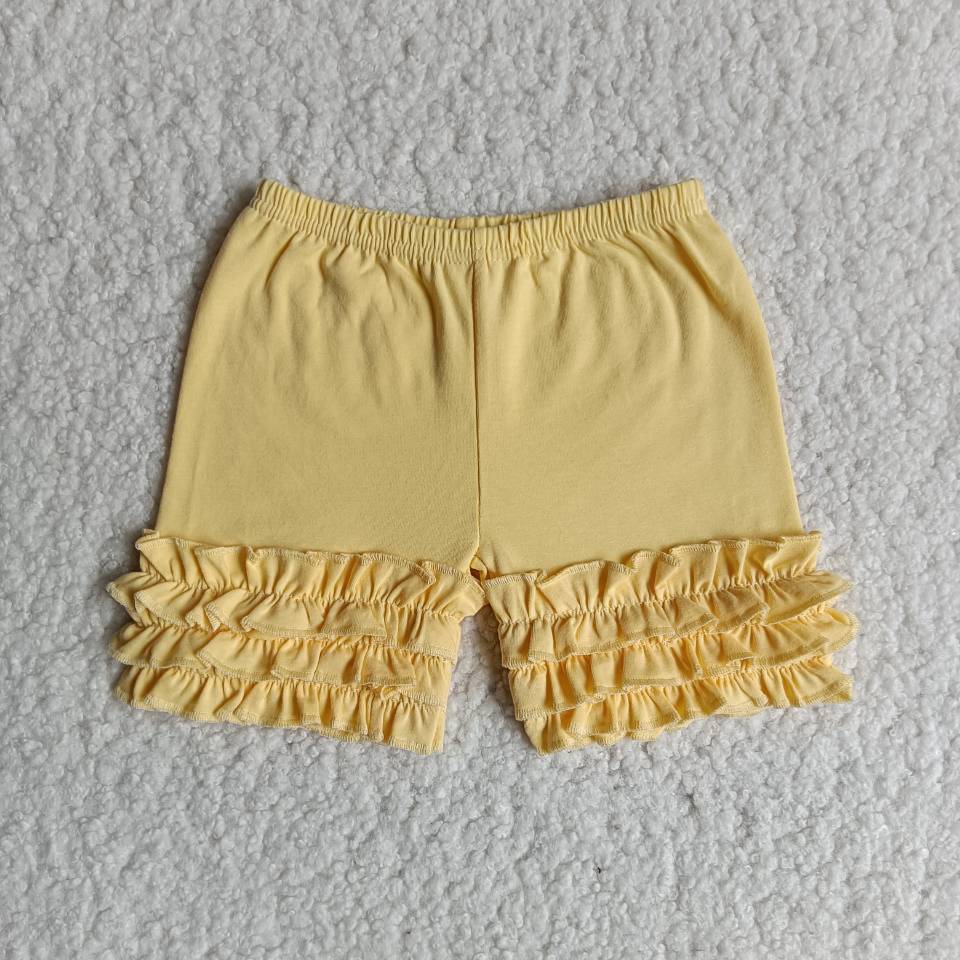 C9-1-2 yellow shorts