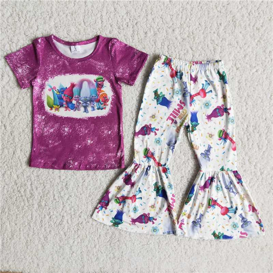 B17-4 Cartoon Print Cute Set