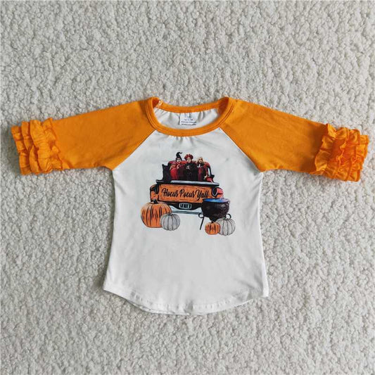 6 A3-17 Pumpkin Orange Top
