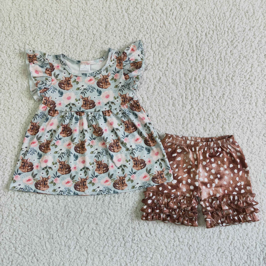 GSSO0054 baby girls fashion design set