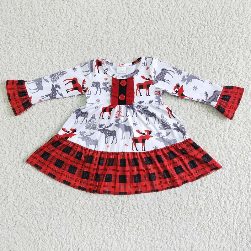 6 A30-11 Baby girls long sleeve dress