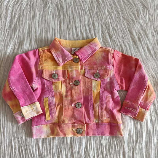 6 A9-26  colorful denim jacket