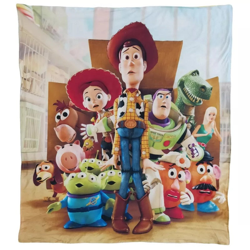 6 B1-38 Cartoon ginger baby blanket