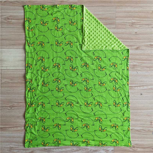 6 B9-40 cartoon green blanket