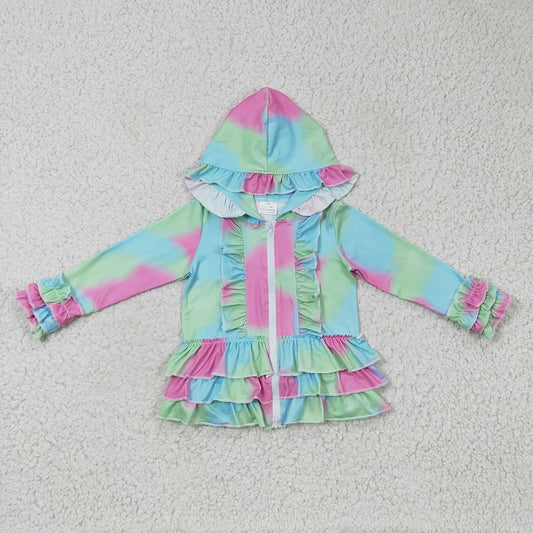 A23-16 kids clothes girls colorful winter coat