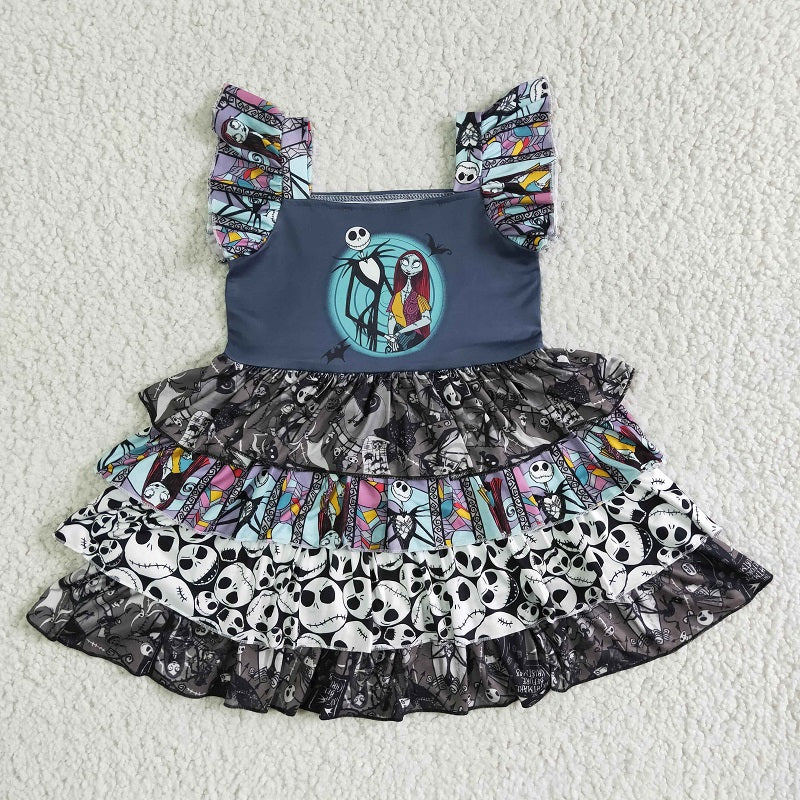 A3-23 Devil Little Flying Sleeve Lace Skirt