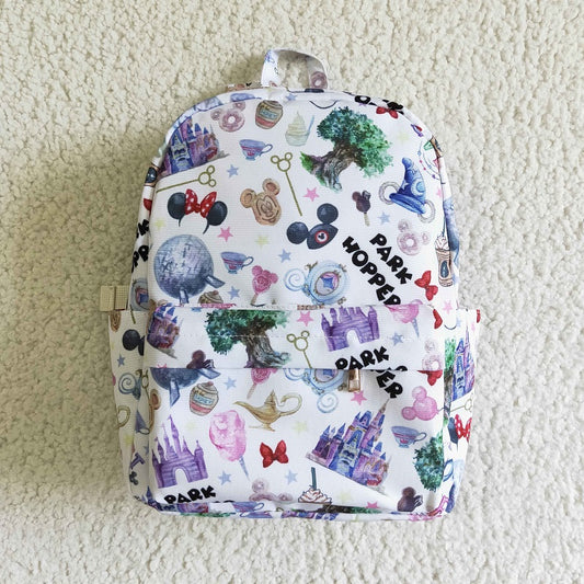 BA0010  cartoon print cute backpack bags