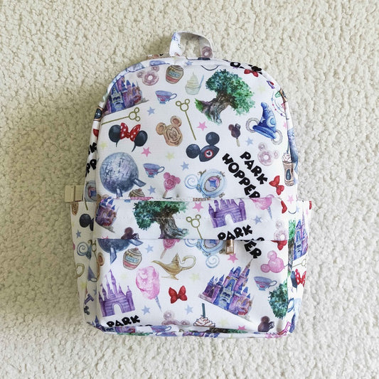 BA0010 cartoon print cute backpack bags