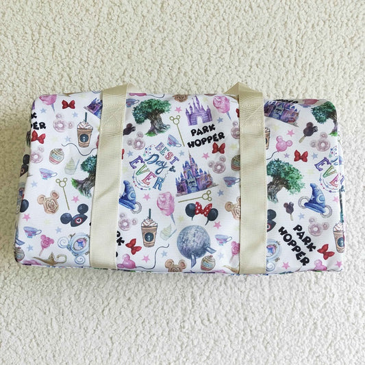 BA0011 cartoon print cute gym bag