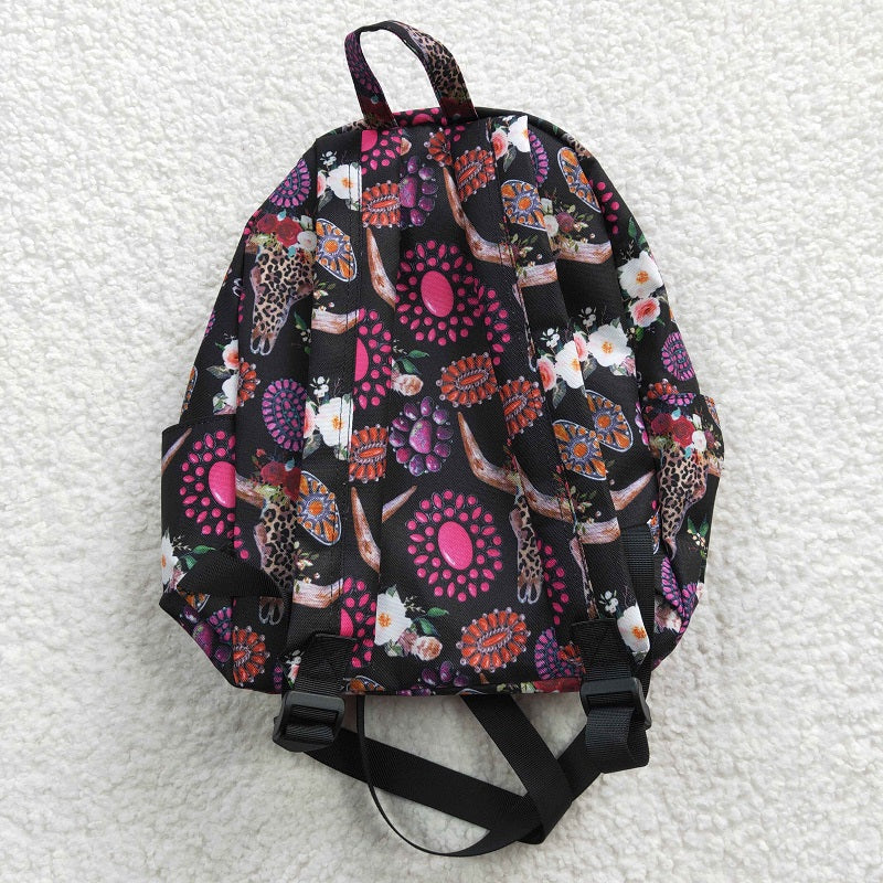 BA0042 Tau Rose Ruby Black Backpack