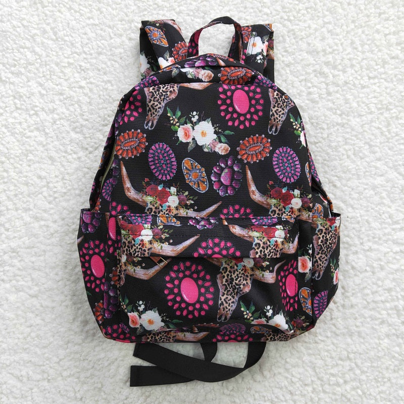 BA0042 Tau Rose Ruby Black Backpack