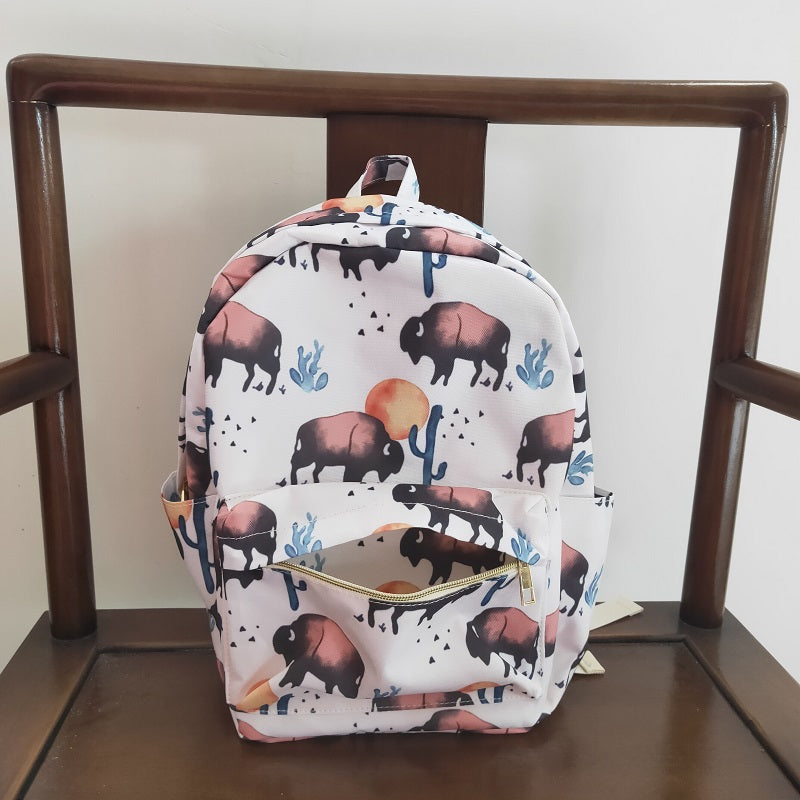 BA0043 Herd Cactus White Backpack