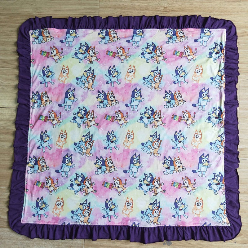 BL0008 new fashion cartoon  print blanket