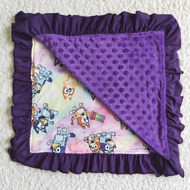 BL0008 new fashion cartoon  print blanket