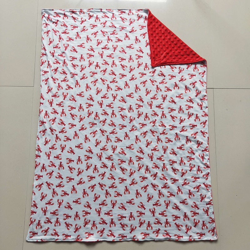 BL0034 Crawfish Red Blanket