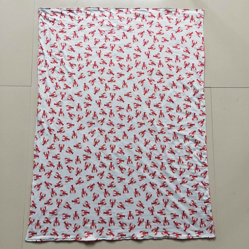 BL0034 Crawfish Red Blanket