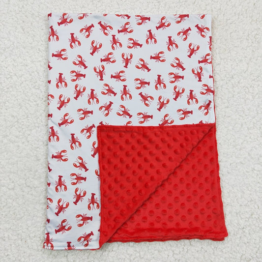 BL0034 Crawfish Red Blanket