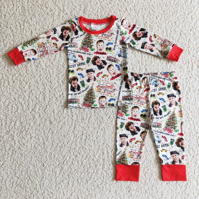 BLP0113 Boys long sleeve trousers suit