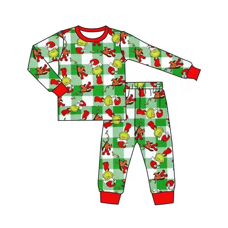 BLP0121 KIDS BOYS CHRISTMAS PAJAMAS SET