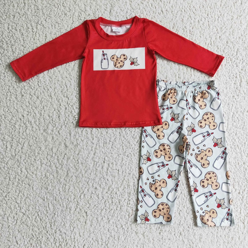 BLP0123 CHRISTMAS BOYS MILK OUTFIT