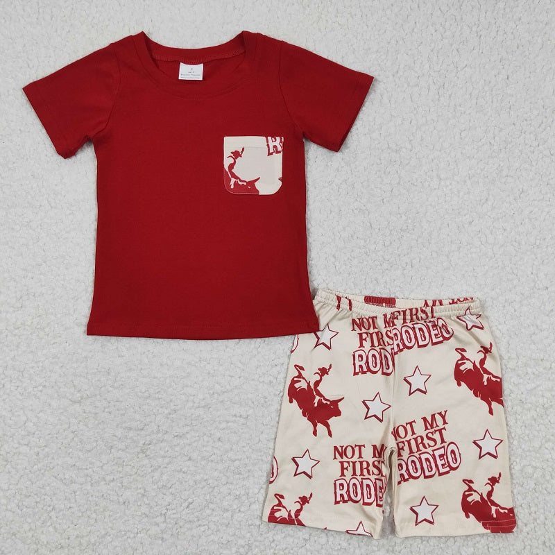 BSSO0146 kids clothes boys summer outfits D 6.13
