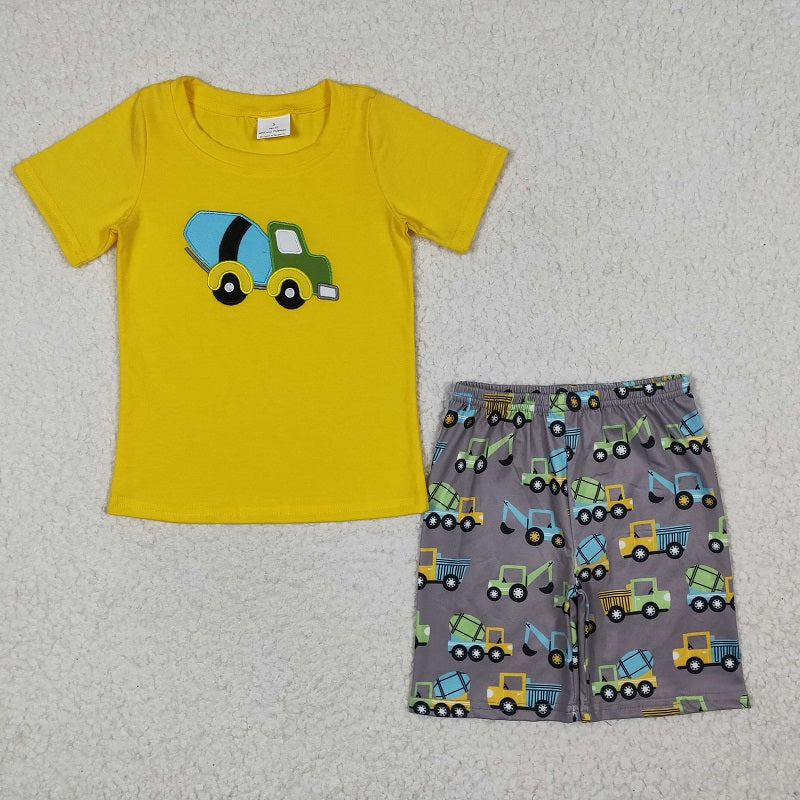 BSSO0186 constructions boy shorts set