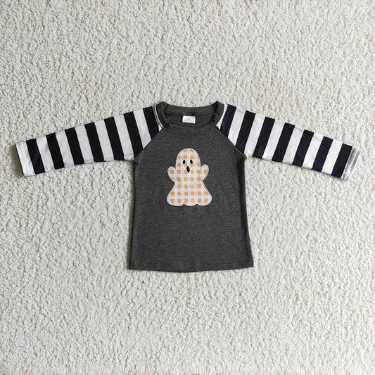 BT0063 KIDS BOYS HALLOWEEN GHOST TOP