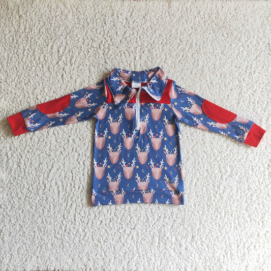 BT0071 BOYS CHRISTMAS PULLOVER TOP