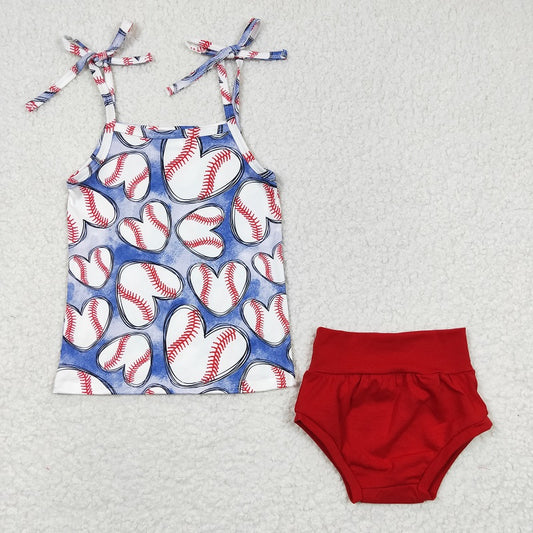 GBO0104 Heart Baseball Sling Red Briefs Set D 6.5