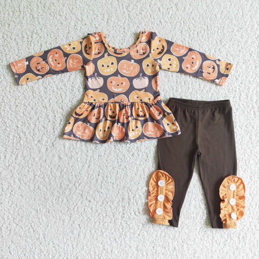 GLP0116 FALL HALLOWEEN PUMPKIN OUTFIT D 920